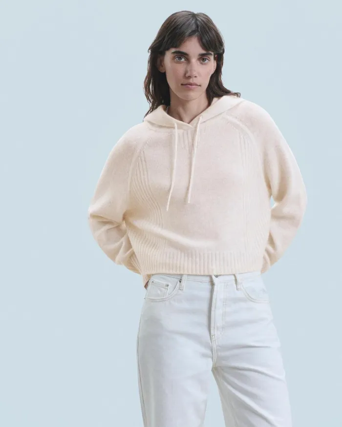 Women Cashmere Sweaters From Future Hoodie Sweater Navy