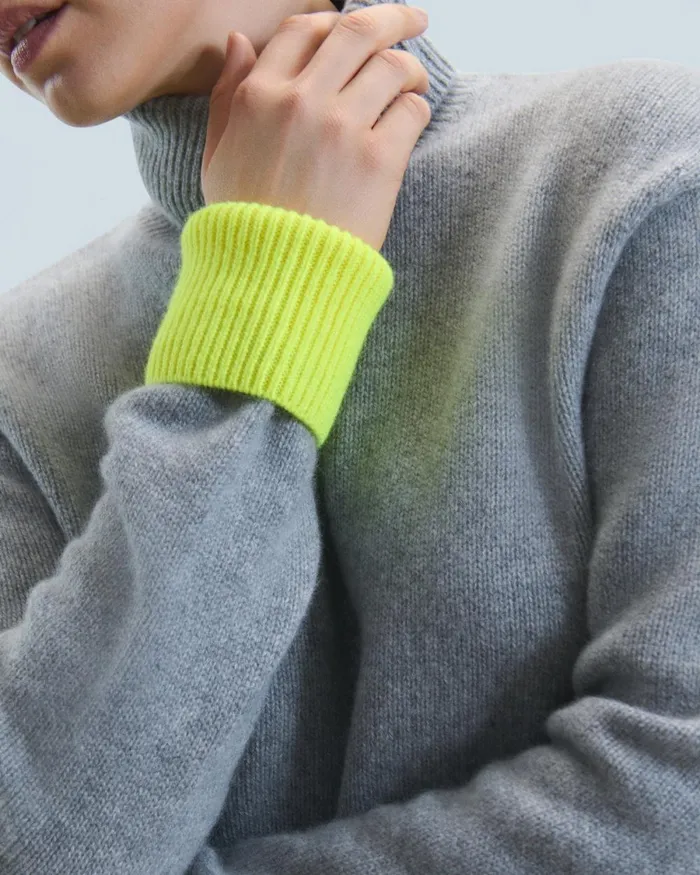 Women Cashmere Sweaters From Future Turtleneck Sweater Beige Moulin
