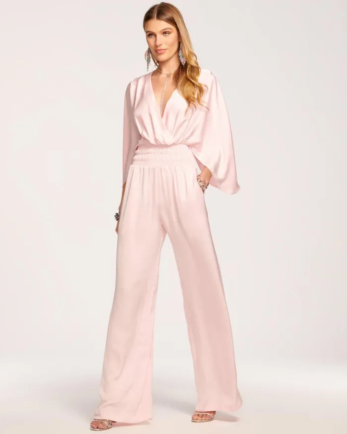 Women Cheri Wide Leg Jumpsuit Black Ramy Brook Dresses Women Cheri Wide Leg Jumpsuit Black Ramy Brook Dresses