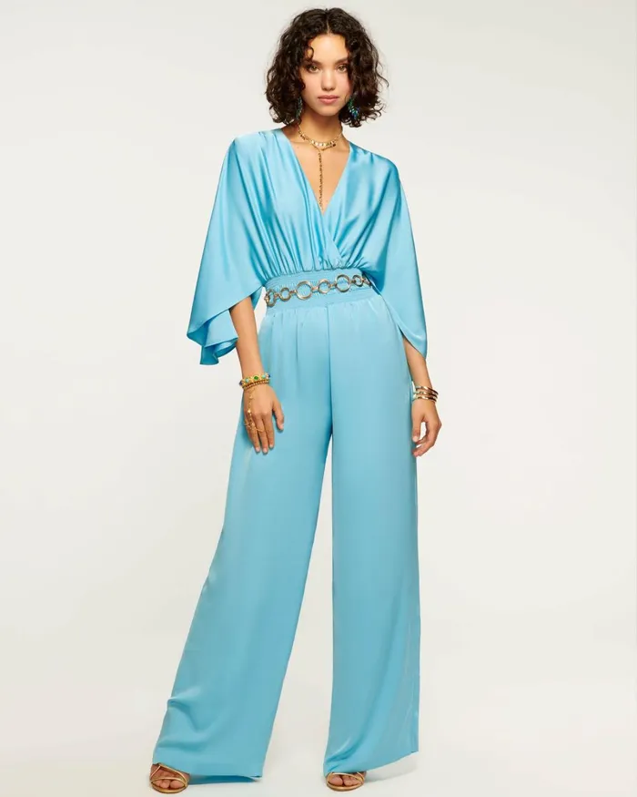 Women Cheri Wide Leg Jumpsuit Black Ramy Brook Dresses Women Cheri Wide Leg Jumpsuit Black Ramy Brook Dresses