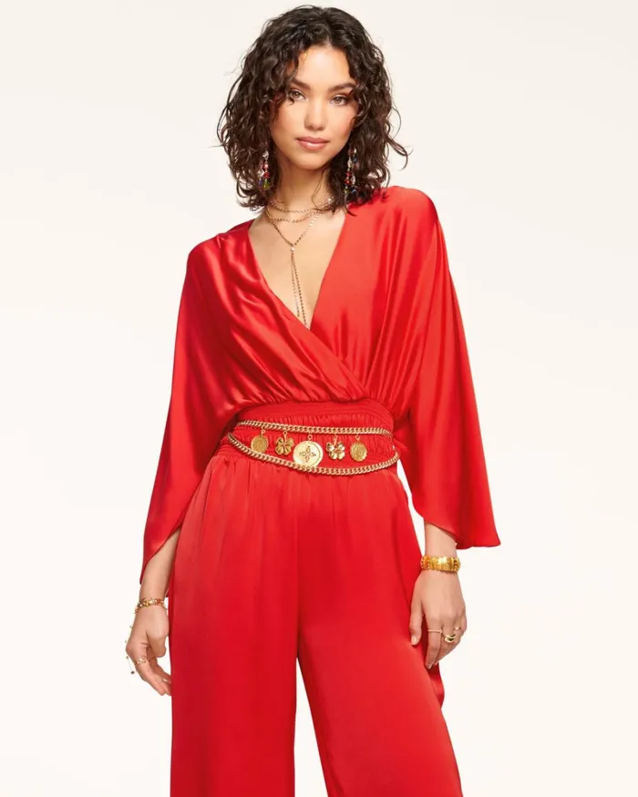 Women Cheri Wide Leg Jumpsuit Black Ramy Brook Dresses Women Cheri Wide Leg Jumpsuit Black Ramy Brook Dresses