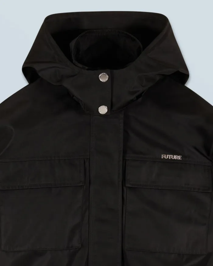 Women Coats and Jackets From Future Outerwear Jacket Black