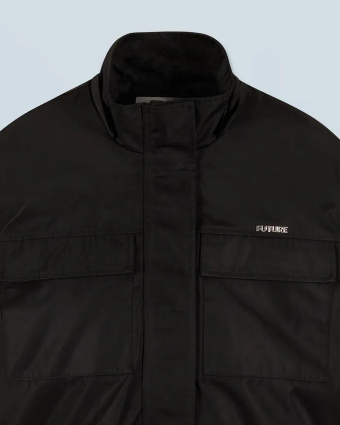 Women Coats and Jackets From Future Outerwear Jacket Black