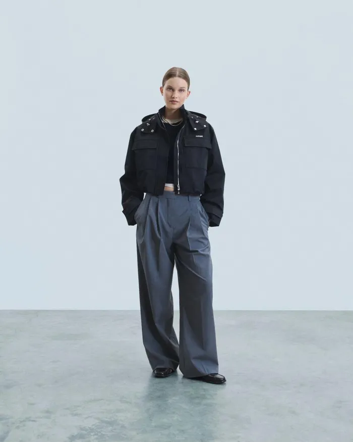 Women Coats and Jackets From Future Outerwear Jacket Black