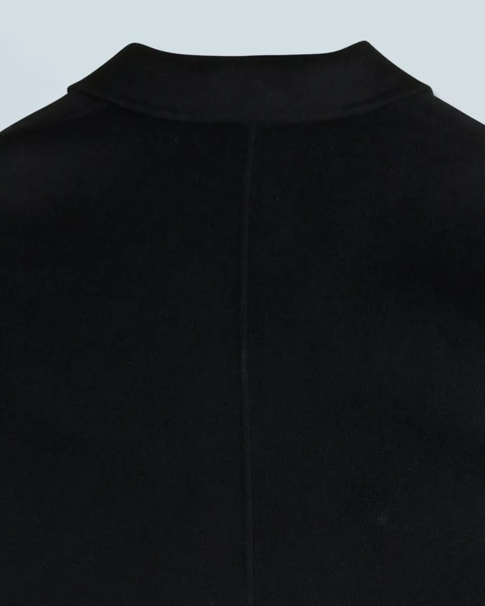 Women Coats and Jackets From Future Outerwear Long Double Face Coat Black