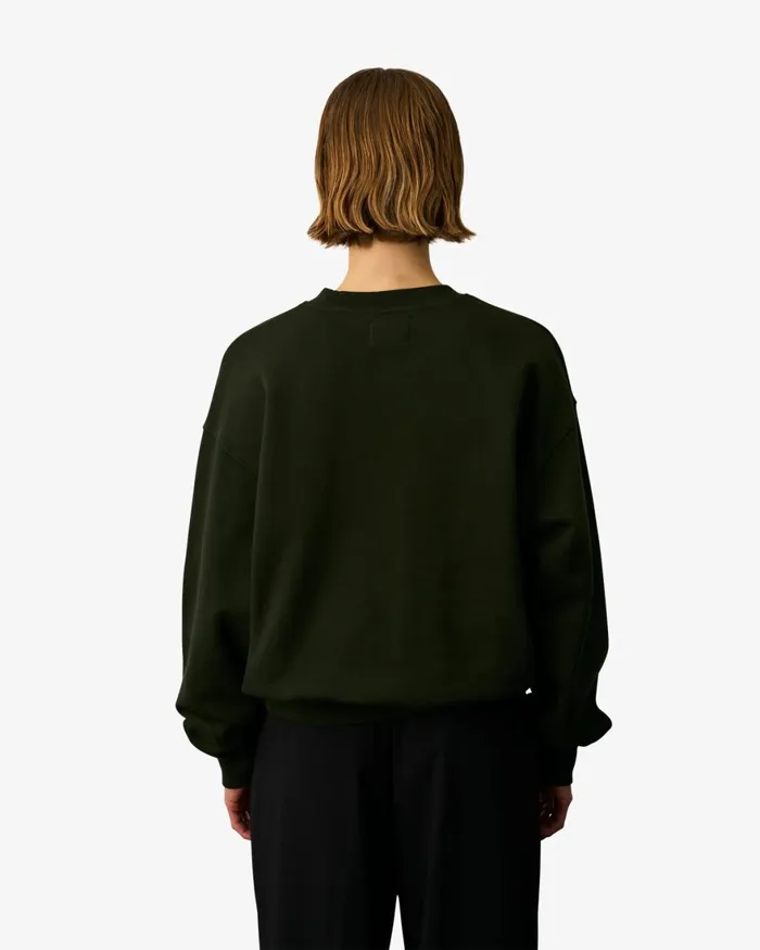 Women Crewneck Sweatshirts Colorful Standard Organic Oversized Crew Optical White
