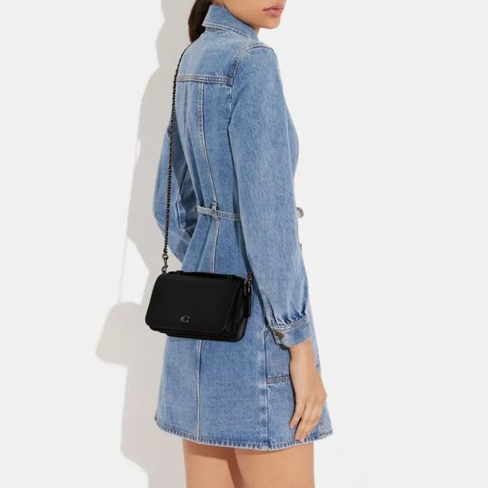 Women Crossbody Bags Coach Bea Crossbody Pewterblack
