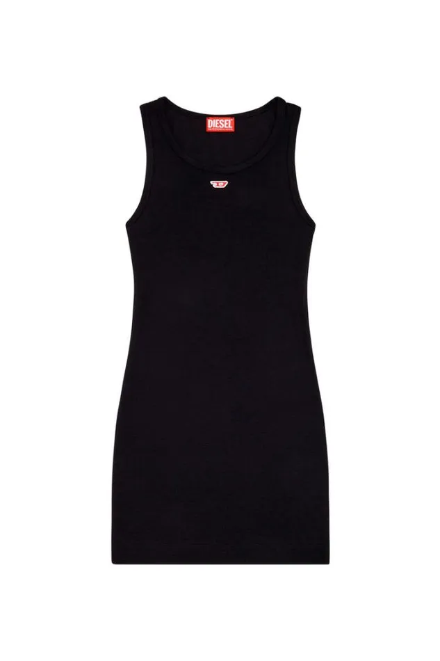 Women DTankD Black Diesel Dresses And Jumpsuits Women DTankD Black Diesel Dresses And Jumpsuits