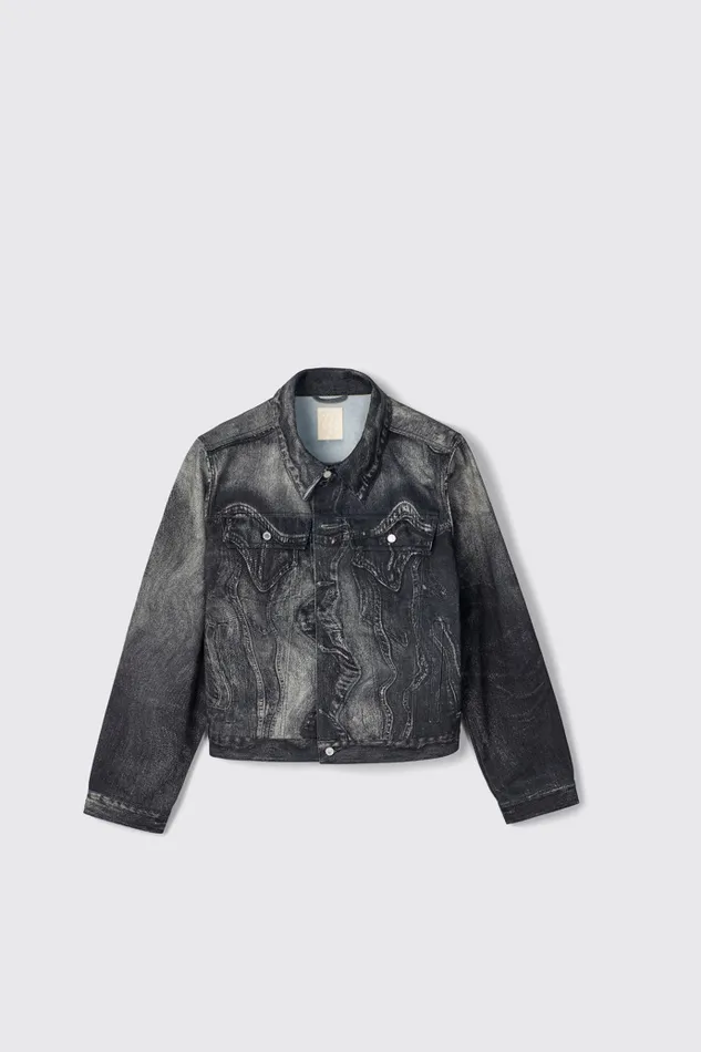 Women Denim Jacket BlackGray Denim Jacket Camper Denim Women Denim Jacket BlackGray Denim Jacket Camper Denim