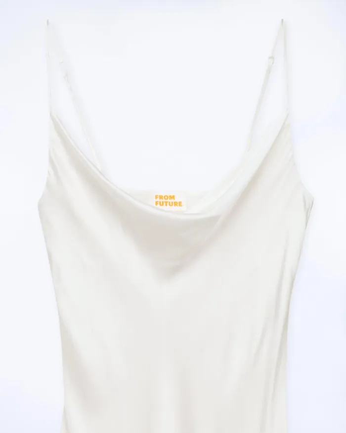 Women Dresses and Jumpsuits From Future Amalia Long Strap Dress White