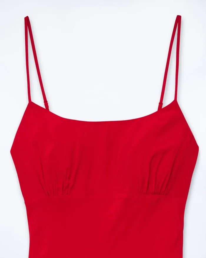 Women Dresses and Jumpsuits From Future Ilona Long Strap Dress Red