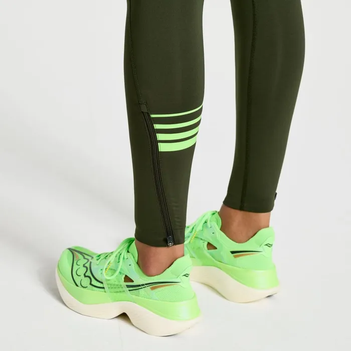 Women Elite Tight Umbra Saucony Bottoms