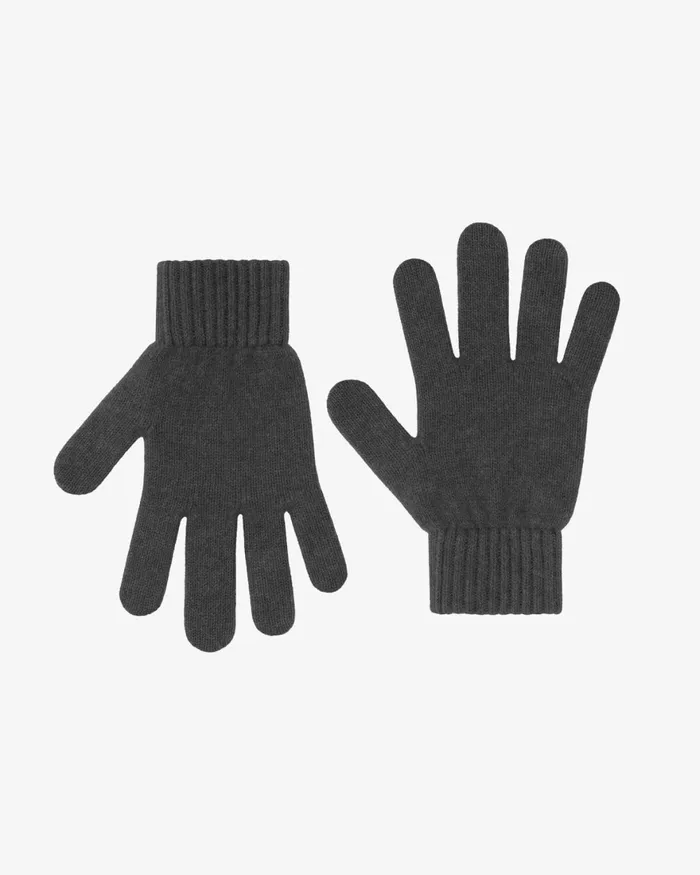 Women Gloves Colorful Standard Merino Wool Gloves Lava Grey