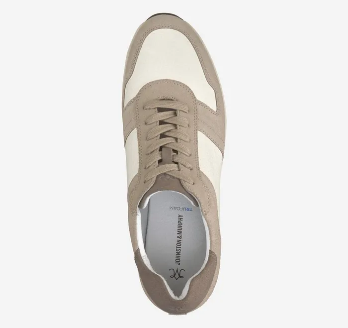 Women Gracie Colorblock LaceUp Taupe Suedebone Calfskin JohnstonandMurphy Sneakers Women Gracie Colorblock LaceUp Taupe Suedebone Calfskin JohnstonandMurphy Sneakers