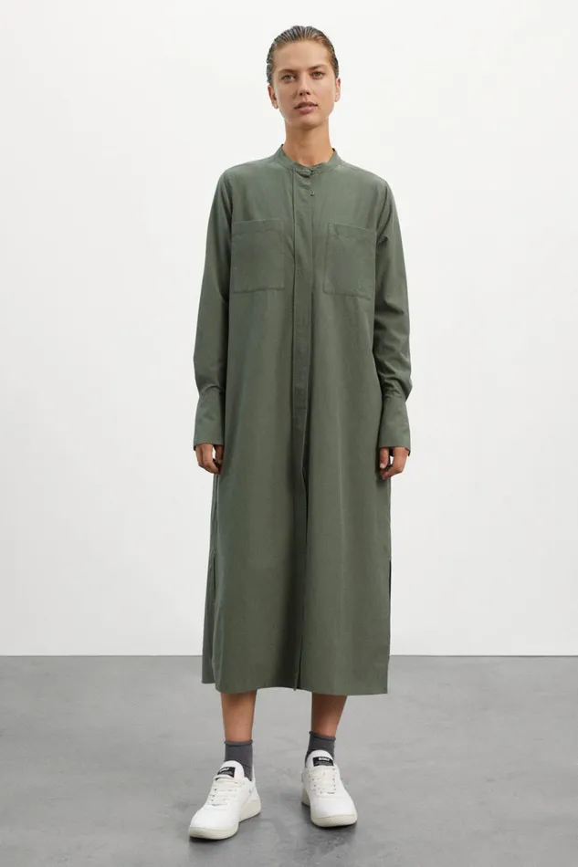 Women Green Carnelian Dress Ecoalf Dresses