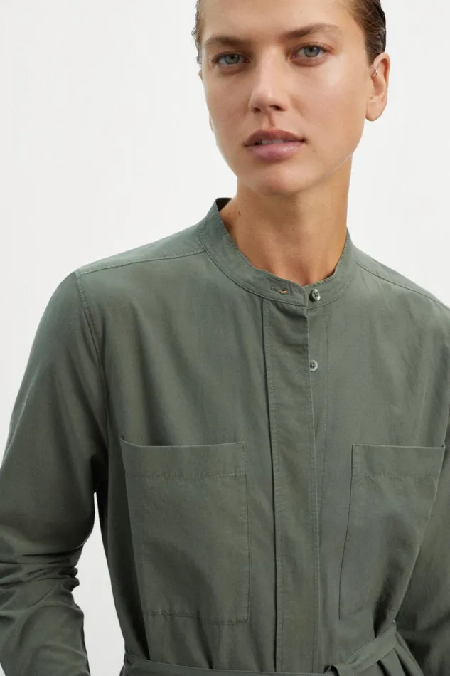 Women Green Carnelian Dress Ecoalf Dresses