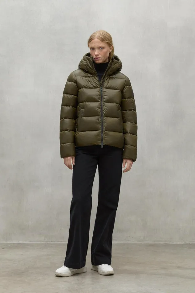 Women Green Himalaya Jacket Ecoalf Coats And Jackets