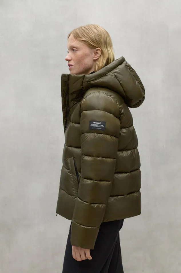 Women Green Himalaya Jacket Ecoalf Coats And Jackets