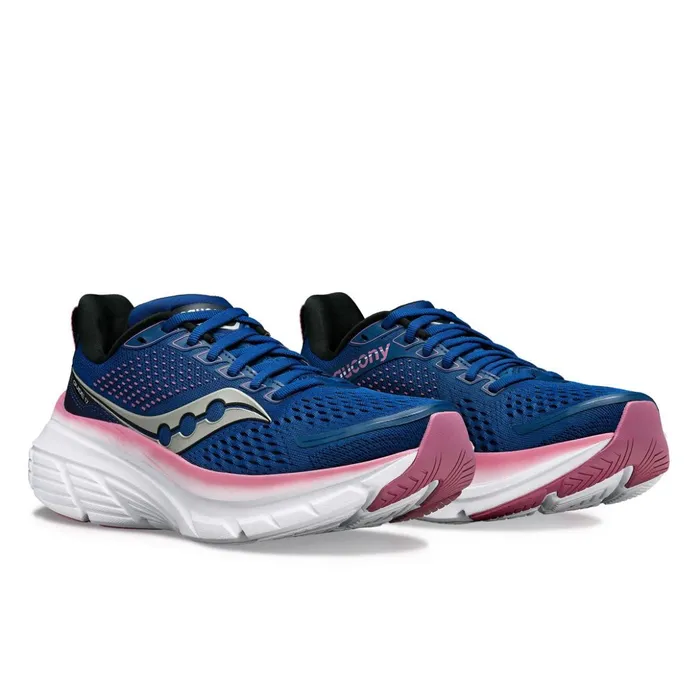 Women Guide 17 Extra Wide Navyorchid Saucony Running