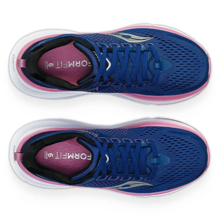Women Guide 17 Extra Wide Navyorchid Saucony Running