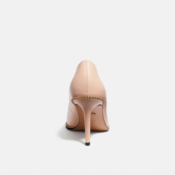 Women Heels Coach Waverly Pump Beechwood