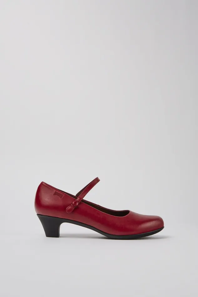 Women Helena Red Heels Camper Ballerinas Women Helena Red Heels Camper Ballerinas