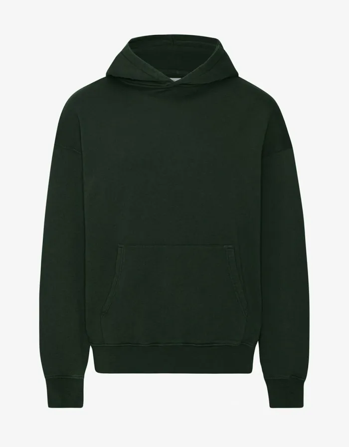 Women Hoodies Colorful Standard Organic Oversized Hood Hunter Green