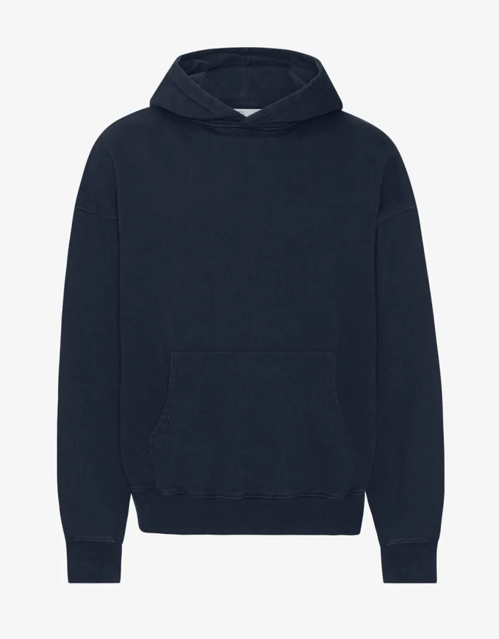 Women Hoodies Colorful Standard Organic Oversized Hood Navy Blue
