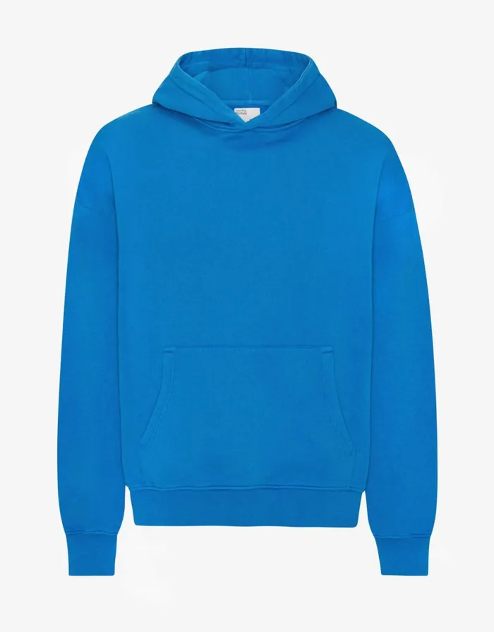 Women Hoodies Colorful Standard Organic Oversized Hood Pacific Blue