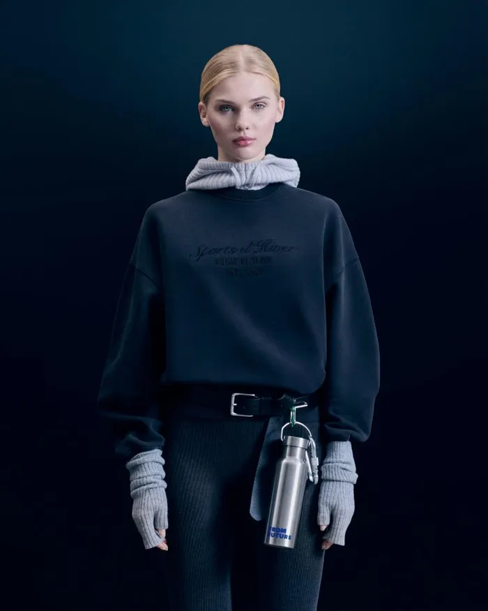 Women Hoodies From Future Ski Club Sweatshirt Washed Black