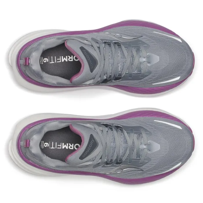 Women Hurricane 24 Wide Flintviola Saucony Walking