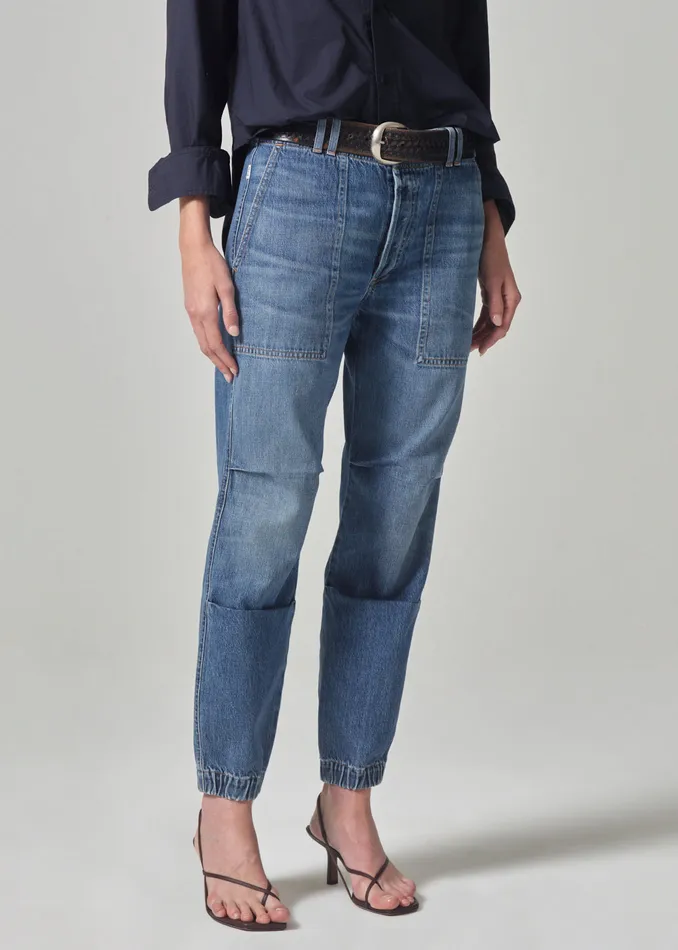 Women Jeans Citizens Of Humanity Agni Utility Trouser In Super Bloom