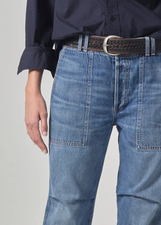 Women Jeans Citizens Of Humanity Agni Utility Trouser In Super Bloom