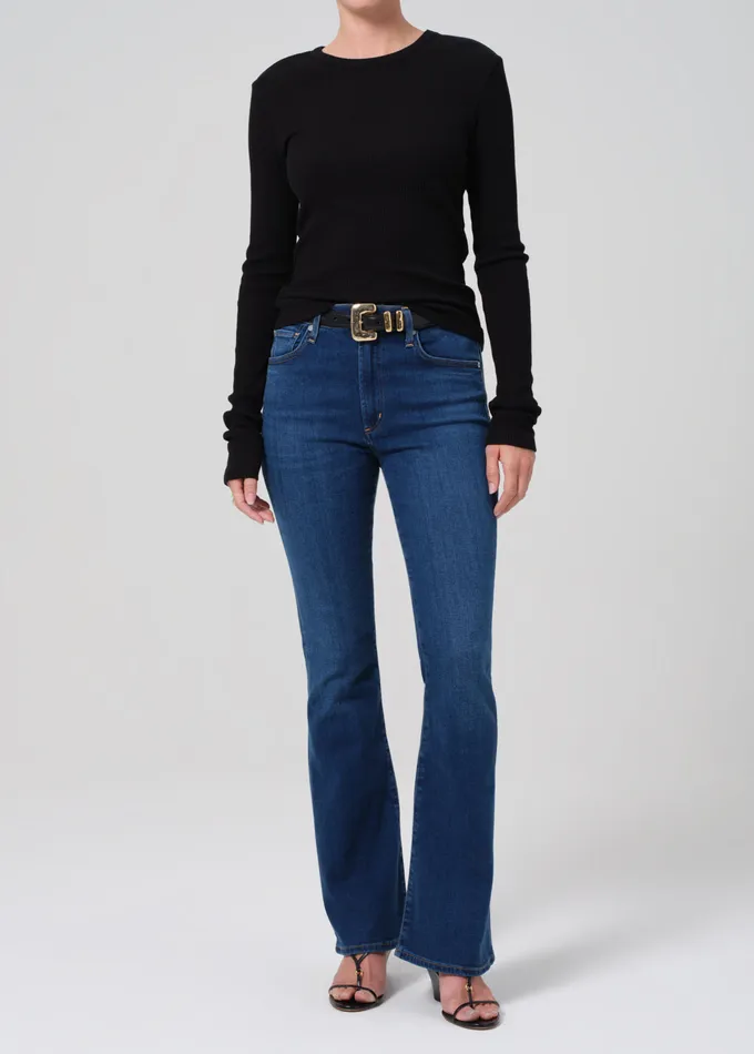 Women Jeans Citizens Of Humanity Lilah High Rise Bootcut 325034 In Provance