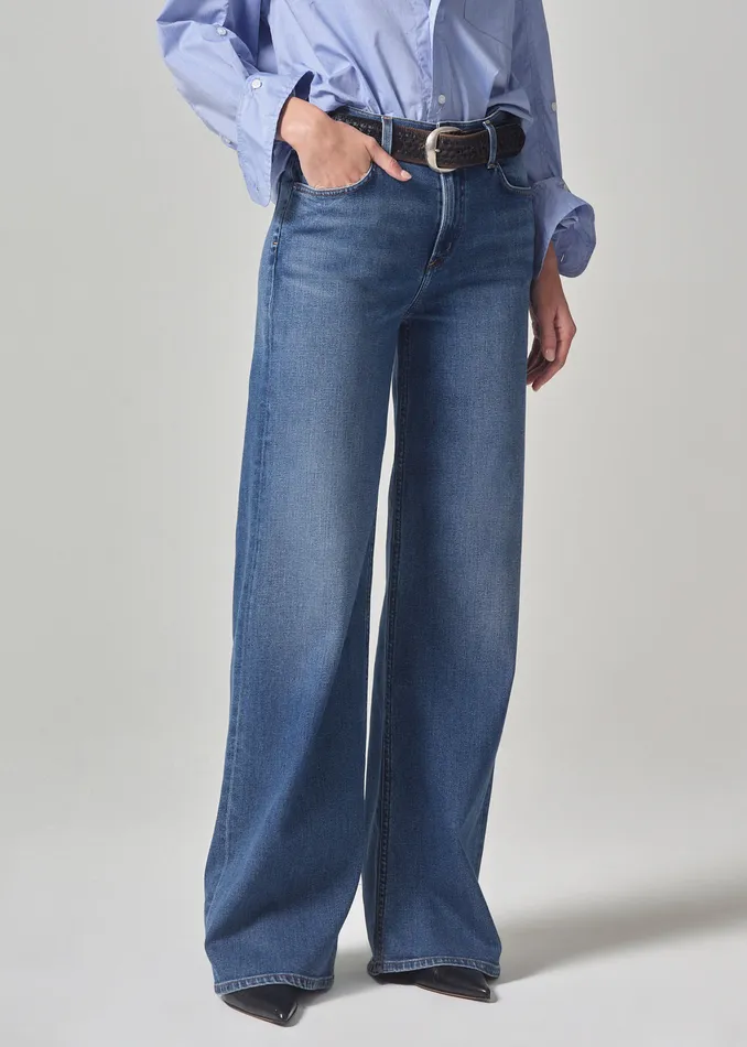 Women Jeans Citizens Of Humanity Lolli Mid Rise Baggy In Palazzo