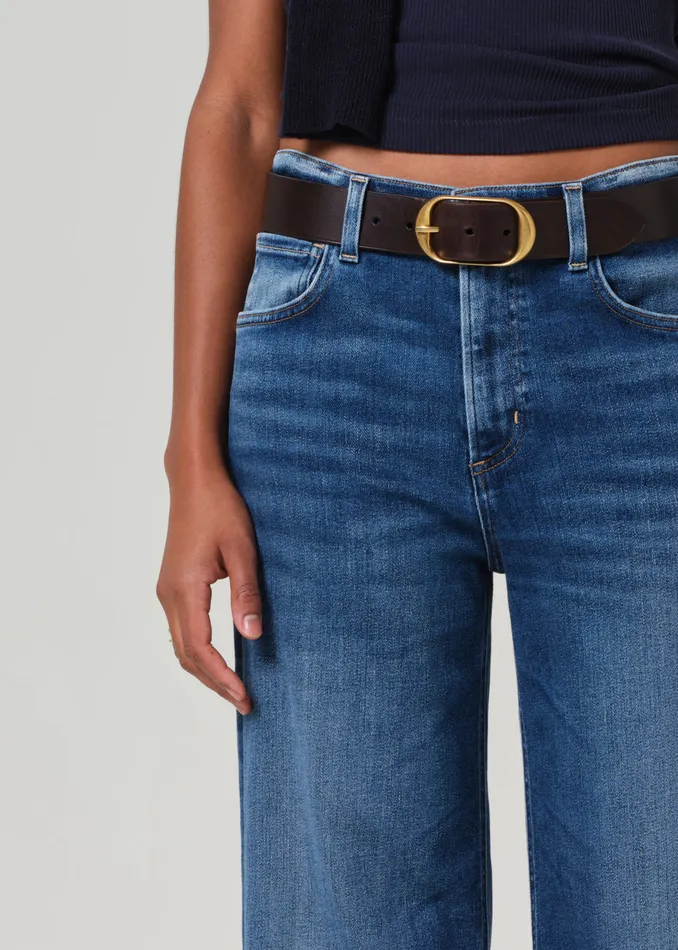 Women Jeans Citizens Of Humanity Lyra Wide Leg Crop In Ambry