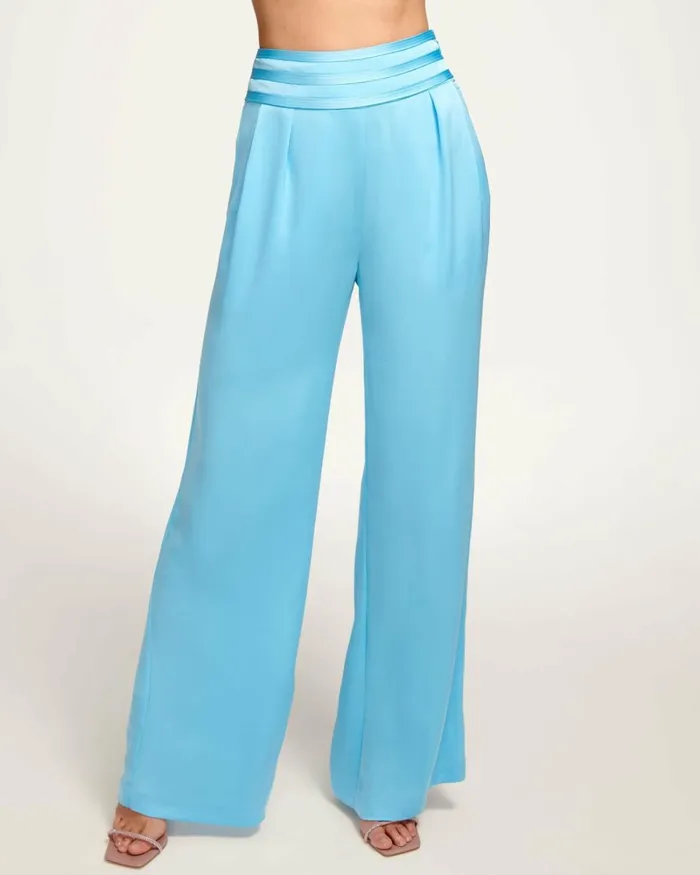 Women Joss Wide Leg Pant Poppy Pink Ramy Brook Pants Women Joss Wide Leg Pant Poppy Pink Ramy Brook Pants