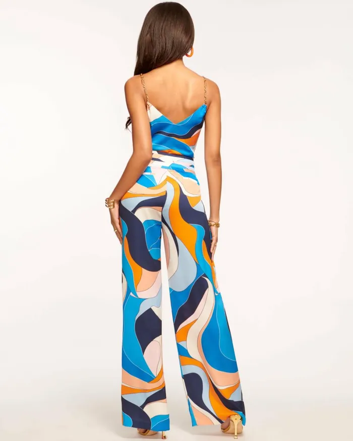 Women Joss Wide Leg Pant Poppy Pink Ramy Brook Pants Women Joss Wide Leg Pant Poppy Pink Ramy Brook Pants