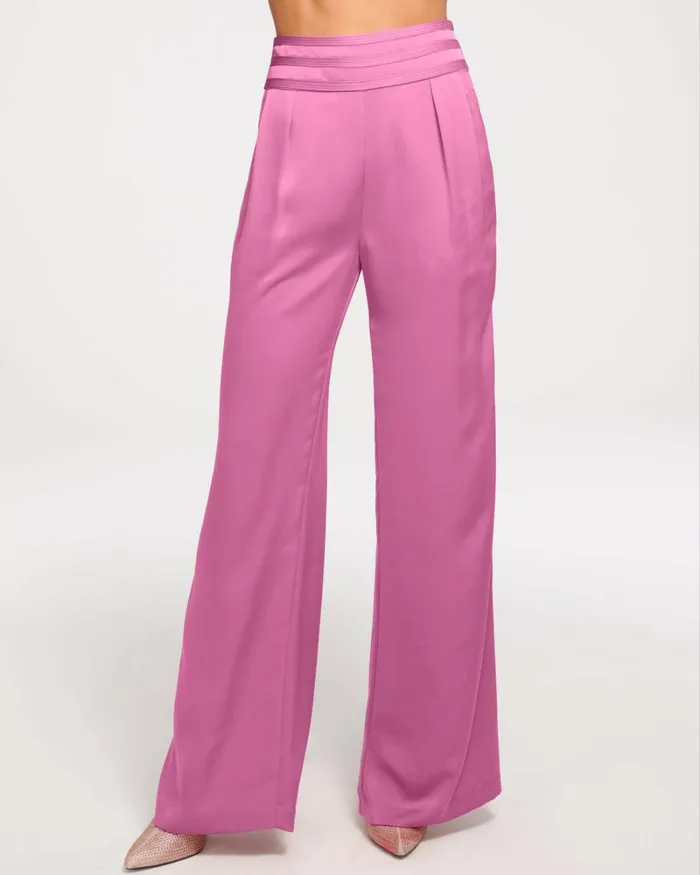 Women Joss Wide Leg Pant Poppy Pink Ramy Brook Pants Women Joss Wide Leg Pant Poppy Pink Ramy Brook Pants