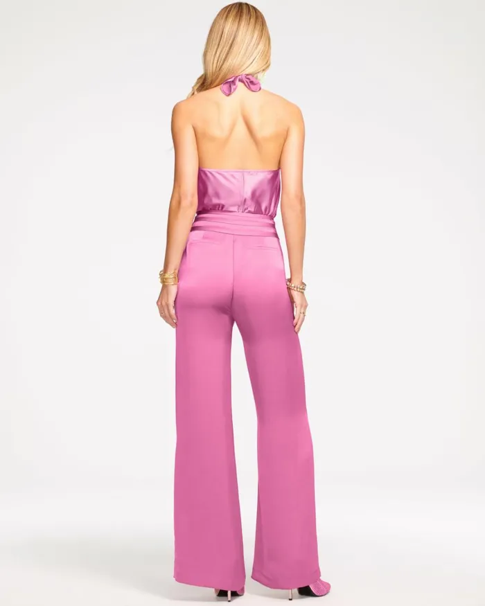 Women Joss Wide Leg Pant Poppy Pink Ramy Brook Pants Women Joss Wide Leg Pant Poppy Pink Ramy Brook Pants