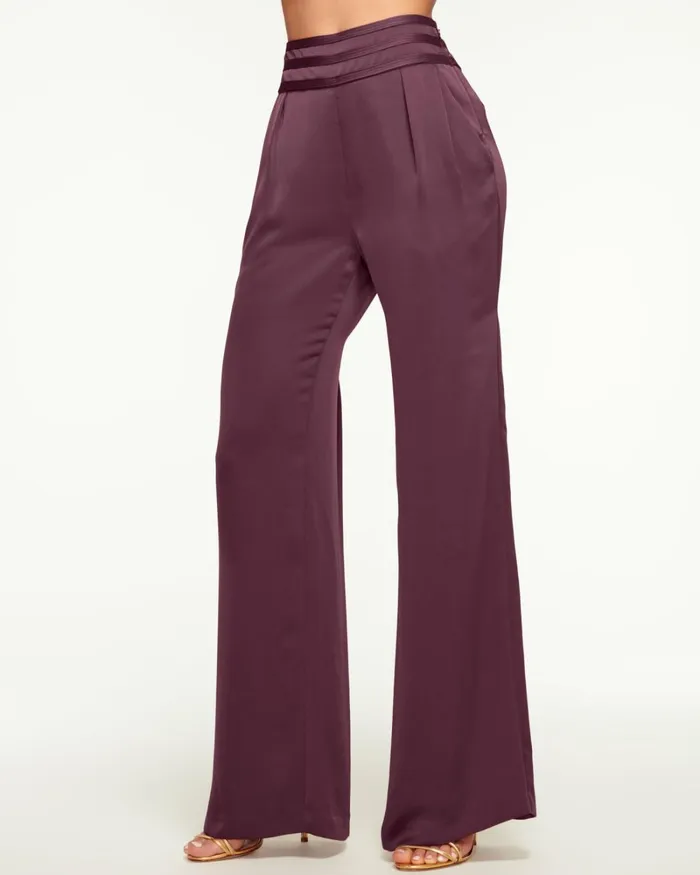 Women Joss Wide Leg Pant Poppy Pink Ramy Brook Pants Women Joss Wide Leg Pant Poppy Pink Ramy Brook Pants