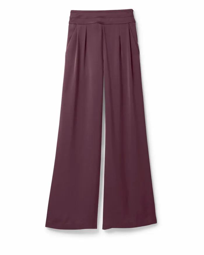 Women Joss Wide Leg Pant Poppy Pink Ramy Brook Pants Women Joss Wide Leg Pant Poppy Pink Ramy Brook Pants