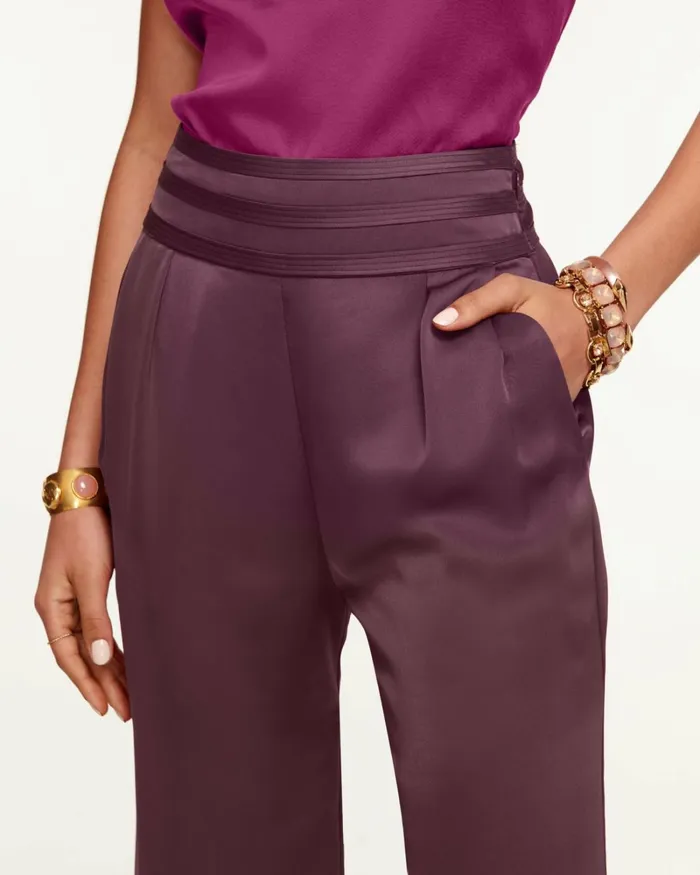 Women Joss Wide Leg Pant Poppy Pink Ramy Brook Pants Women Joss Wide Leg Pant Poppy Pink Ramy Brook Pants
