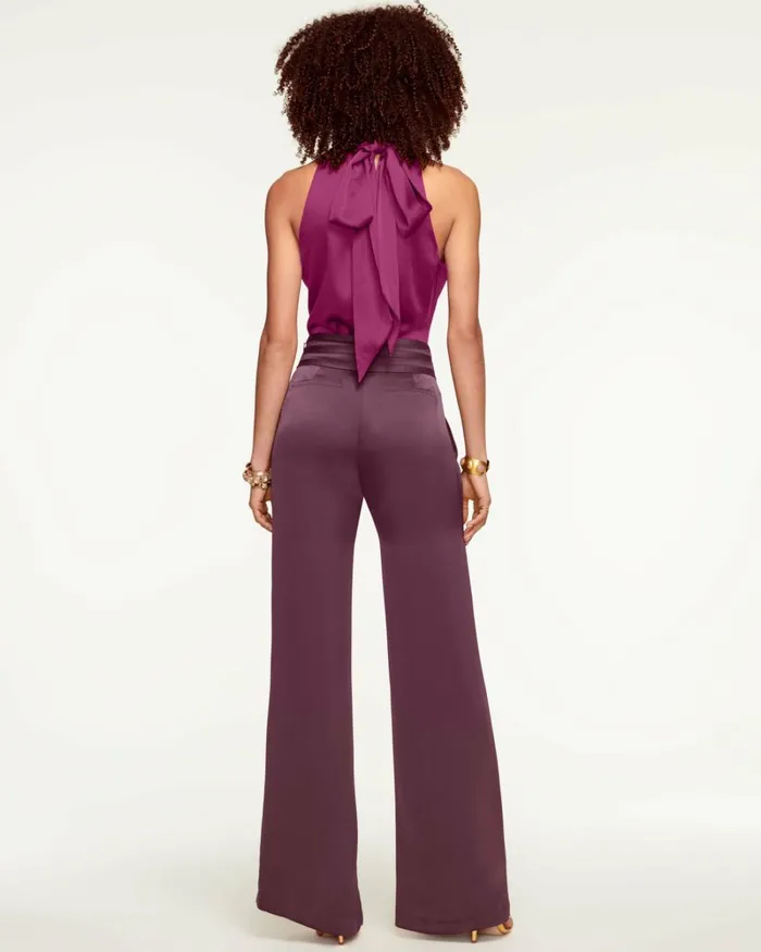 Women Joss Wide Leg Pant Poppy Pink Ramy Brook Pants Women Joss Wide Leg Pant Poppy Pink Ramy Brook Pants