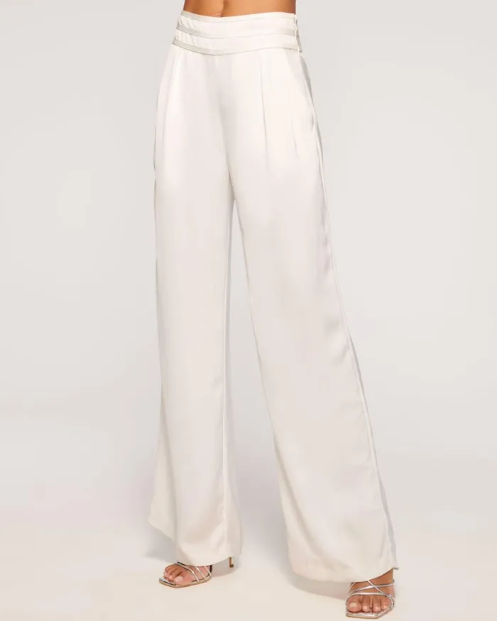Women Joss Wide Leg Pant Poppy Pink Ramy Brook Pants Women Joss Wide Leg Pant Poppy Pink Ramy Brook Pants