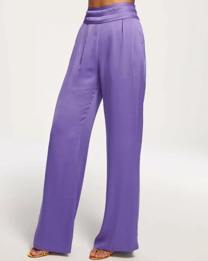 Women Joss Wide Leg Pant Poppy Pink Ramy Brook Pants Women Joss Wide Leg Pant Poppy Pink Ramy Brook Pants