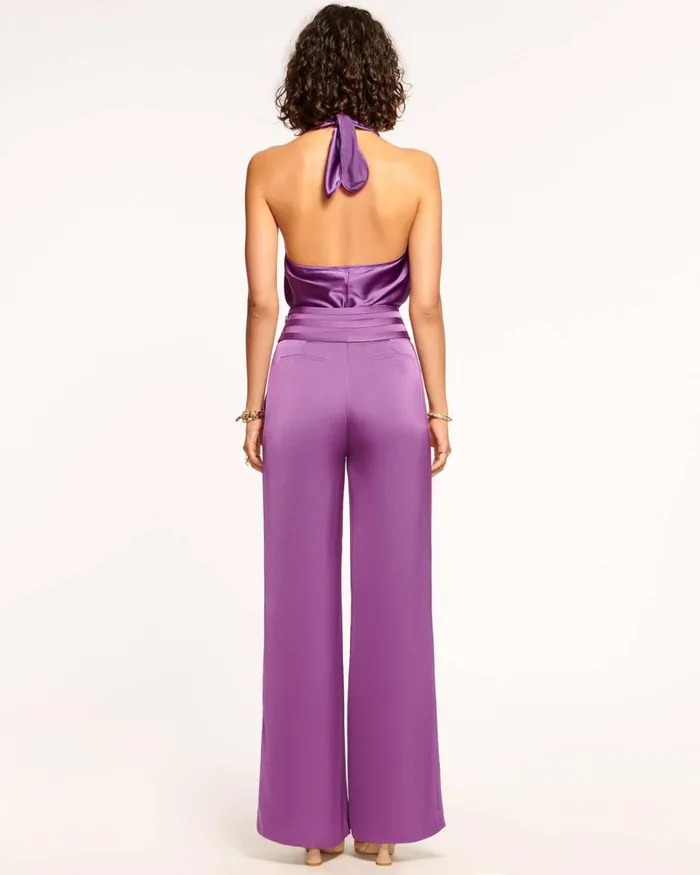 Women Joss Wide Leg Pant Poppy Pink Ramy Brook Pants Women Joss Wide Leg Pant Poppy Pink Ramy Brook Pants