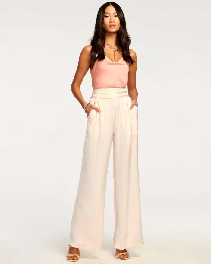 Women Joss Wide Leg Pant Poppy Pink Ramy Brook Pants Women Joss Wide Leg Pant Poppy Pink Ramy Brook Pants
