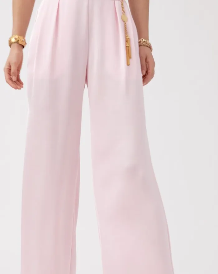 Women Joss Wide Leg Pant Poppy Pink Ramy Brook Pants Women Joss Wide Leg Pant Poppy Pink Ramy Brook Pants