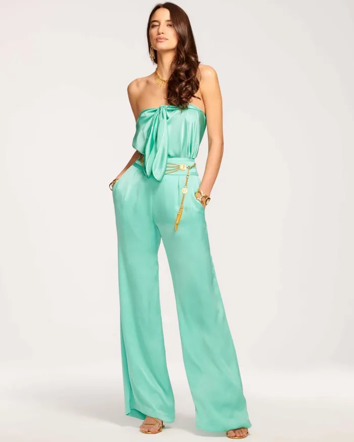 Women Joss Wide Leg Pant Poppy Pink Ramy Brook Pants Women Joss Wide Leg Pant Poppy Pink Ramy Brook Pants